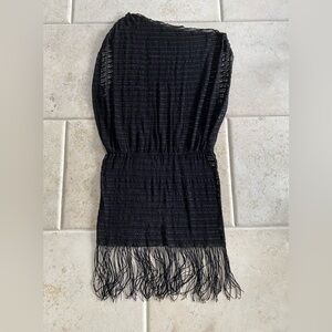 Espiral AM:PM Swim Coverup Dress Size Large Black